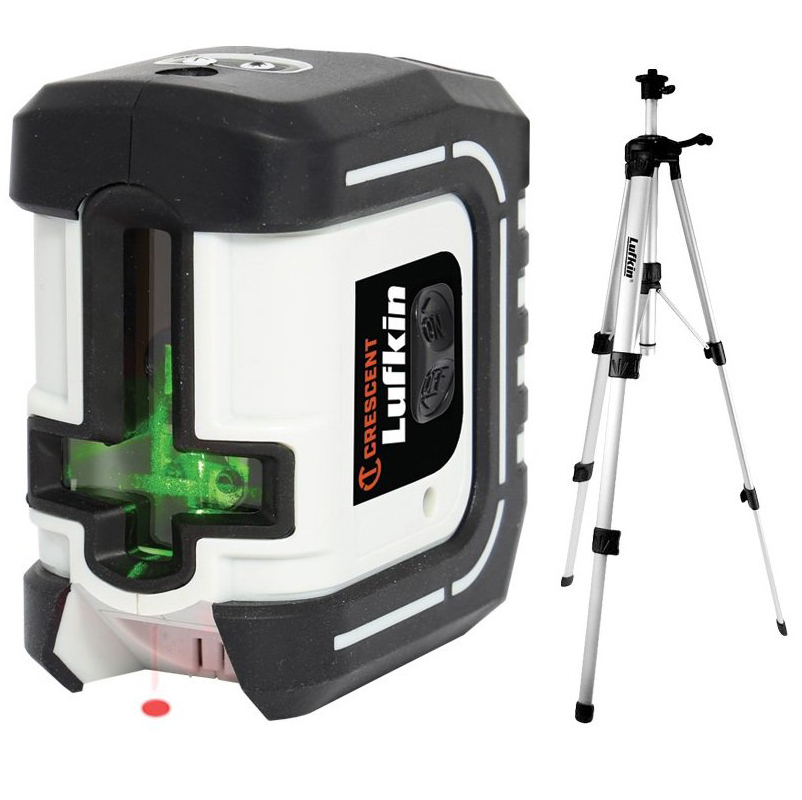 Lufkin Green Bean Multi Line With Plumb Dots Laser Level LCL35G