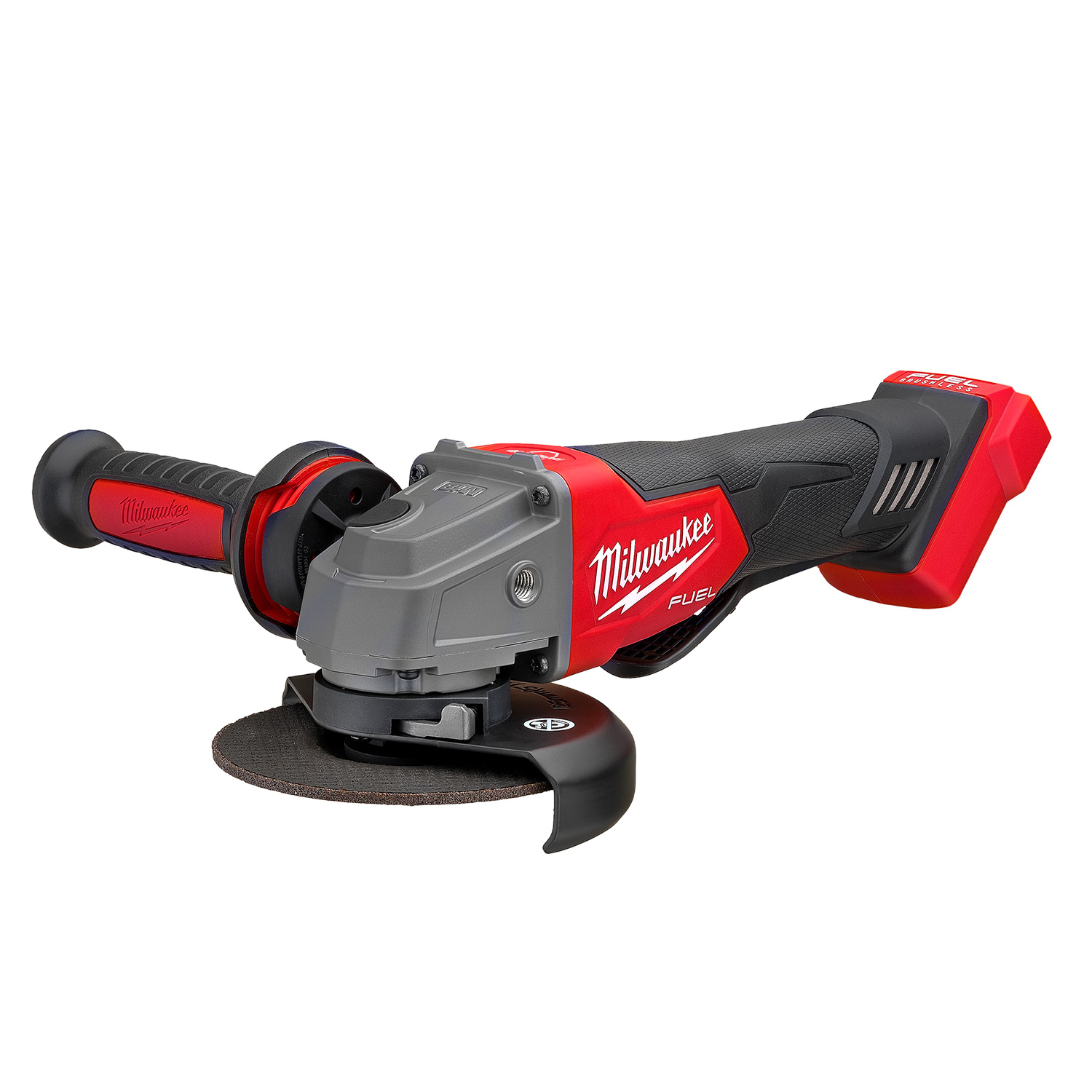 Milwaukee 18V Fuel Brushless 125mm (5") Braking Angle Grinder with Deadman Paddle Switch (tool only) M18FAG125XPDB-0