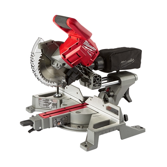 Milwaukee 18V Fuel 184mm Brushless Dual Bevel Sliding Compound Mitre Saw (tool only) M18FMS184-0