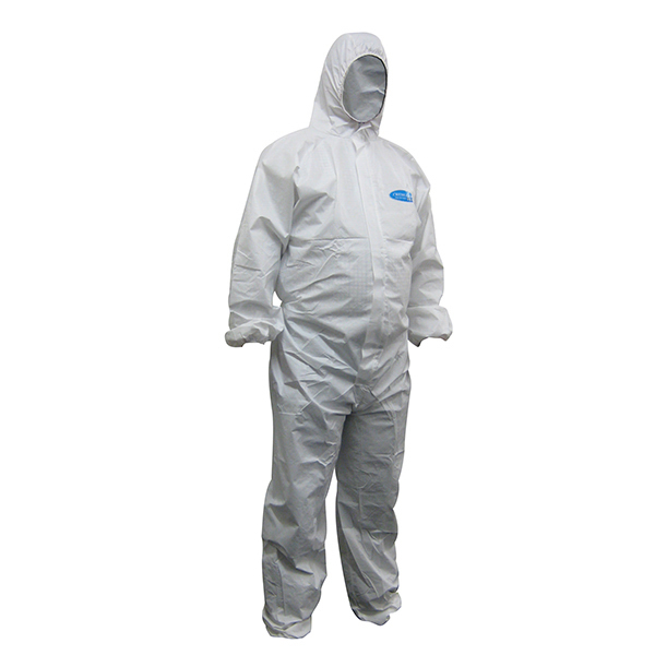 Maxisafe White Laminated Coverall breathable water repellant XLarge
