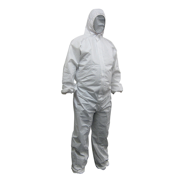 Maxisafe White Polypropylene Coverall Small