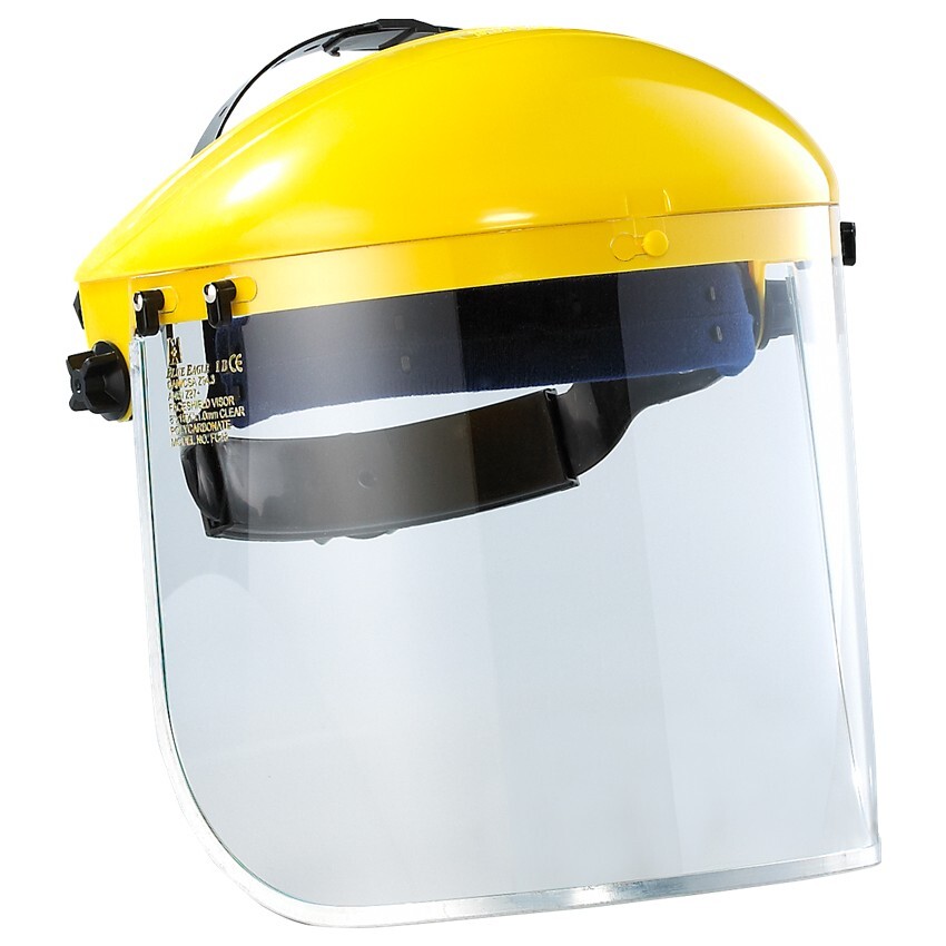 Maxisafe Yellow Browguard (with ERC430 clear visor)