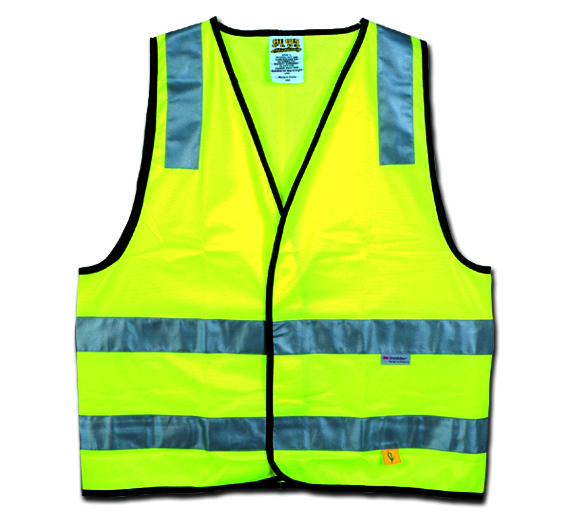 Maxisafe Hi-Vis Yellow D/N Safety Vest (Class D/N) Small
