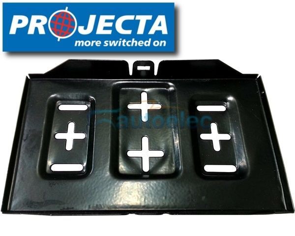 Projecta Mbt200 Universal Large Metal Battery Tray Dual Kit Suite N70Z Agm Gel