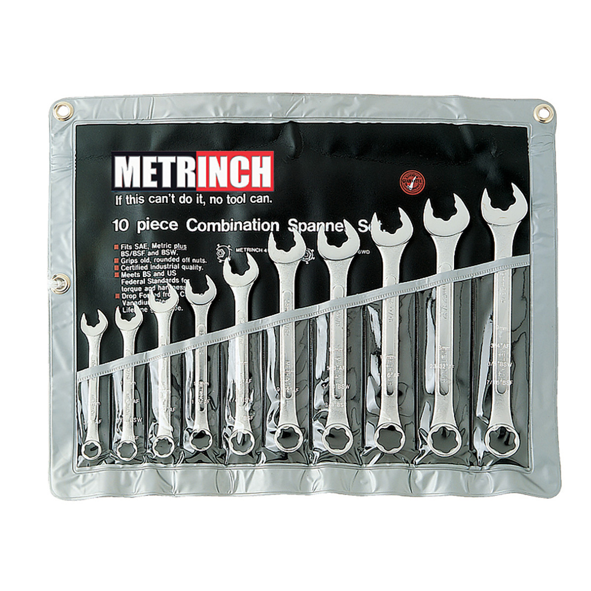 Metrinch 10 Piece Spanner Set MET-0110
