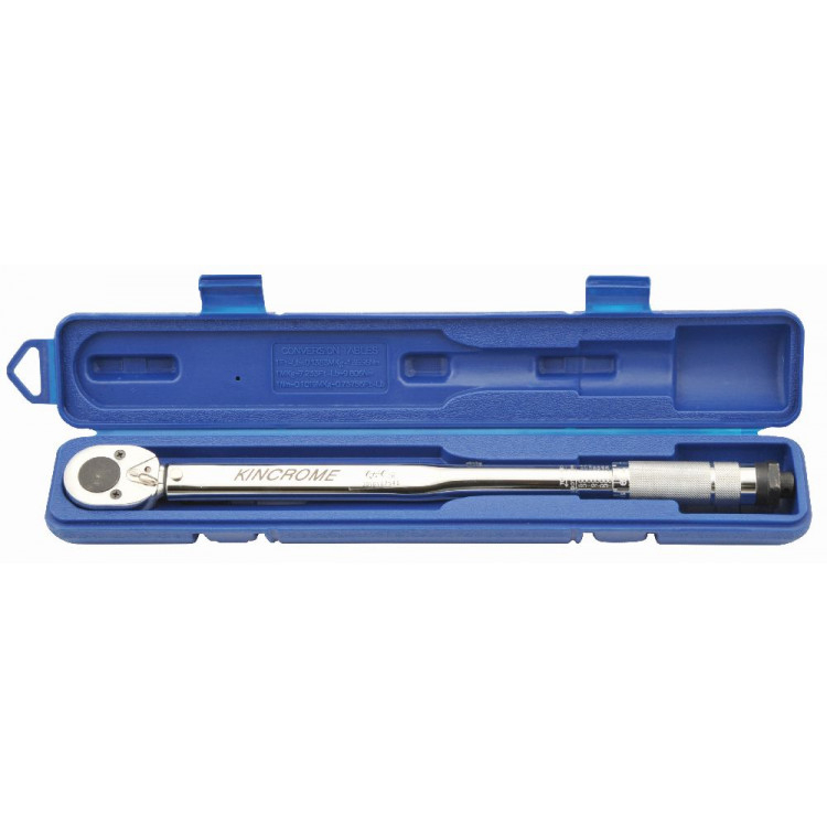 Kincrome Micrometer Torque Wrench 1/2" Drive MTW150F