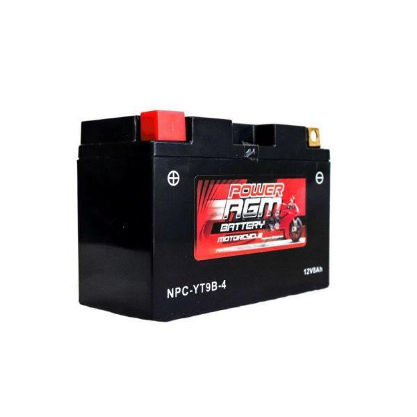 Power AGM 12V 8AH 160CCAs Motorcycle Battery