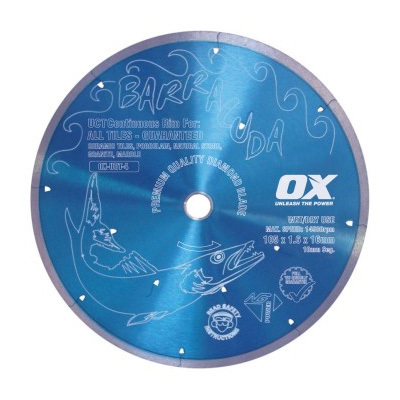 OX UCT 5" Cont. Rim Diamond Blade - Ceramics OX-UCT-5