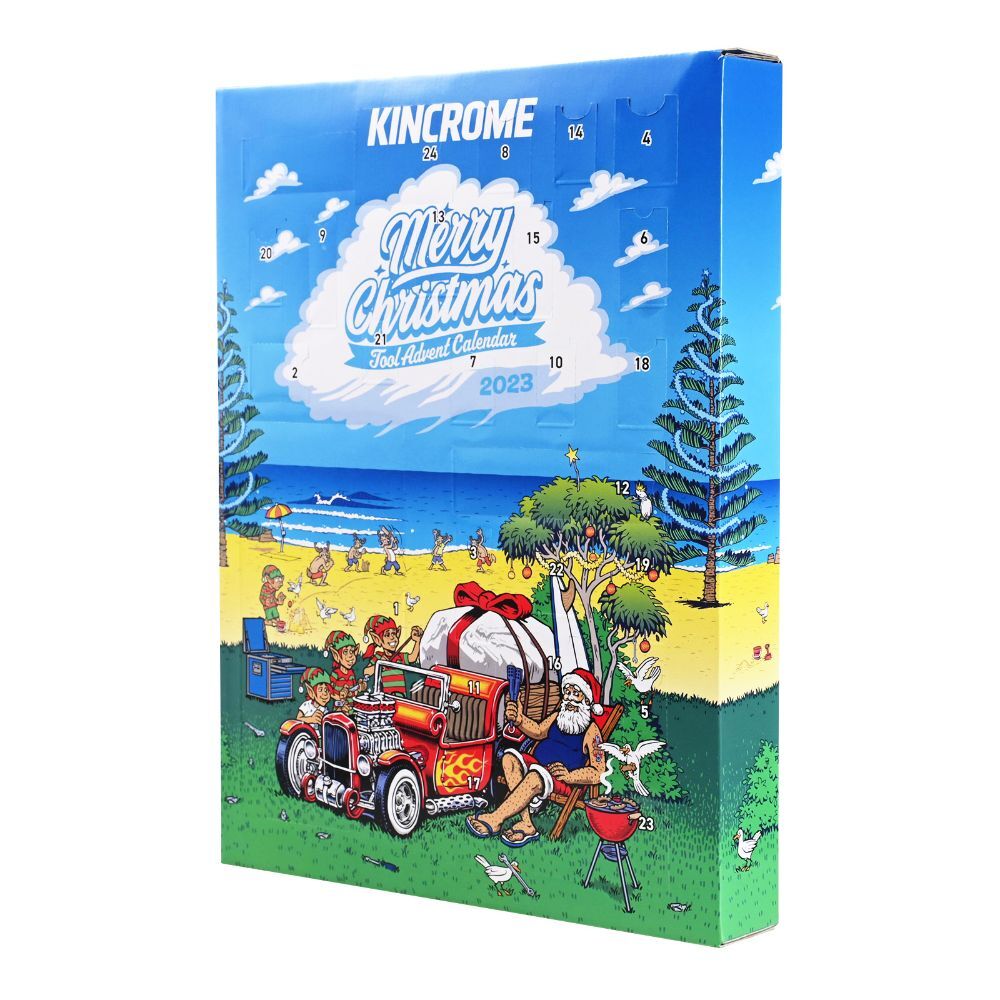 Kincrome 2023 33 Piece Christmas Tool Advent Calendar P2110