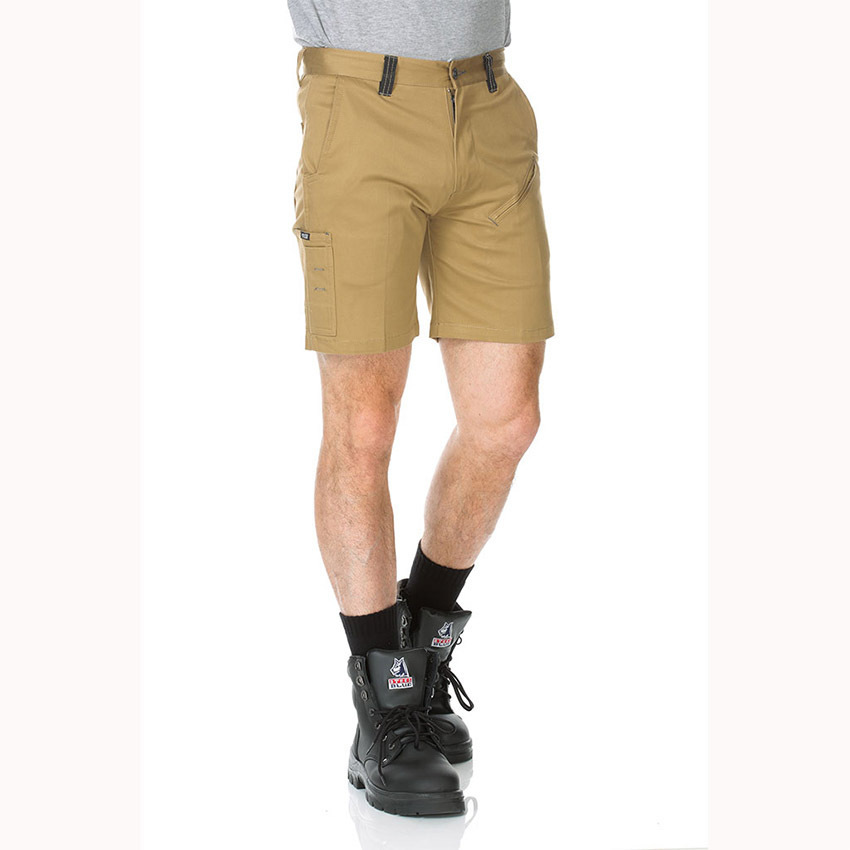 WORKIT Decoy Stretch Satin Modern Shorts Khaki 82R