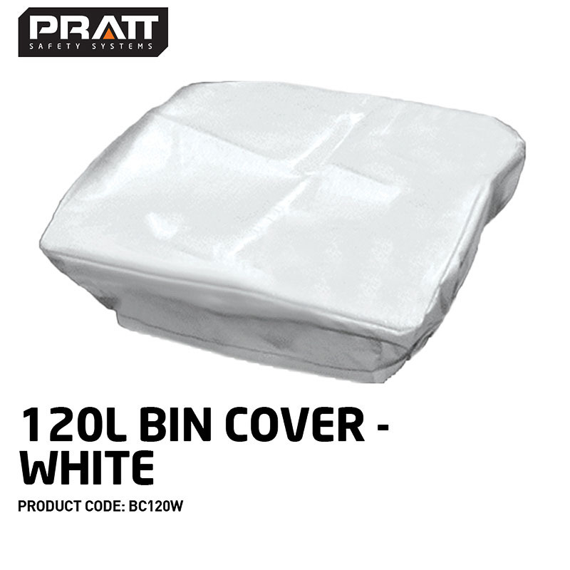 120l Bin Cover White