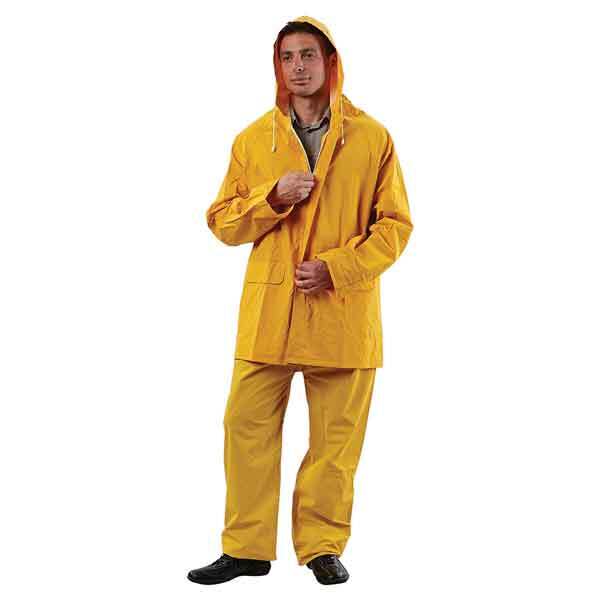 ACE 04336537 Trouser PVC Yellow Size Medium M Rain Pants Wet Weather Protection 