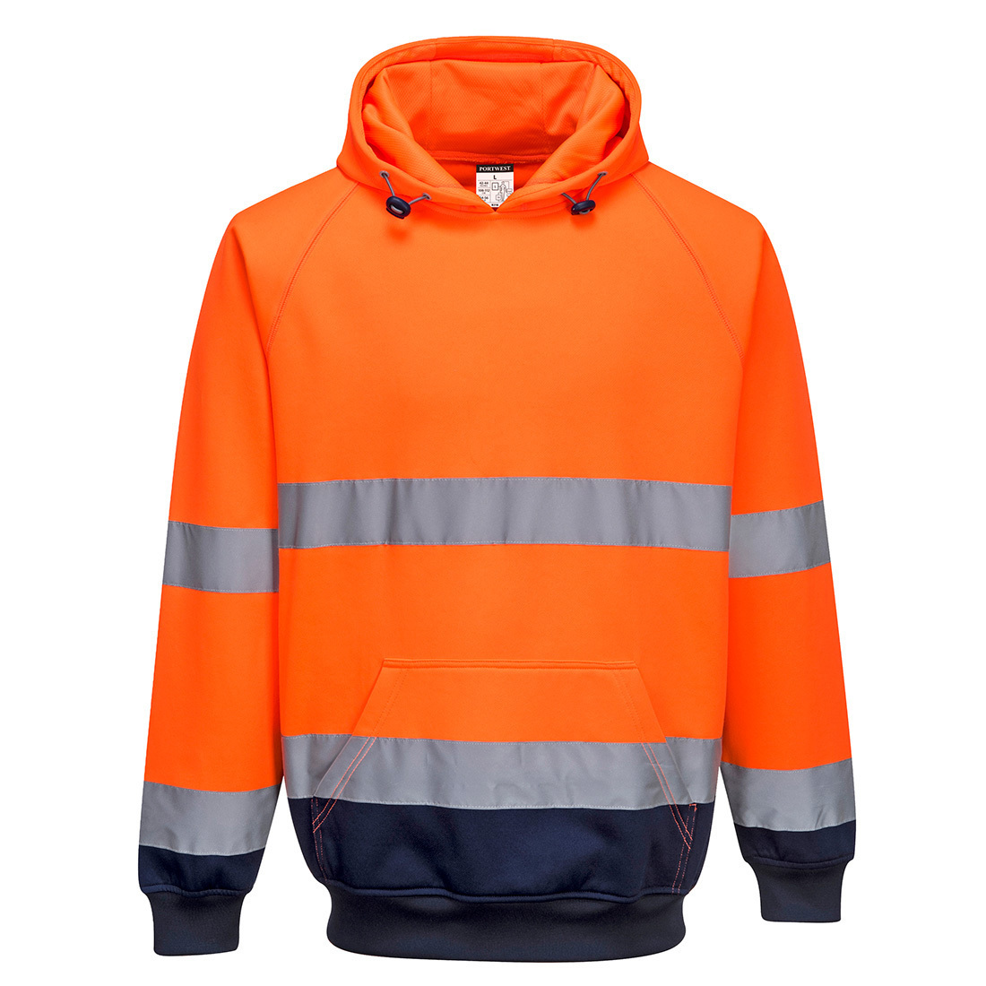 Portwest Two-Tone Hooded Sweatshirt | SafetyHQ