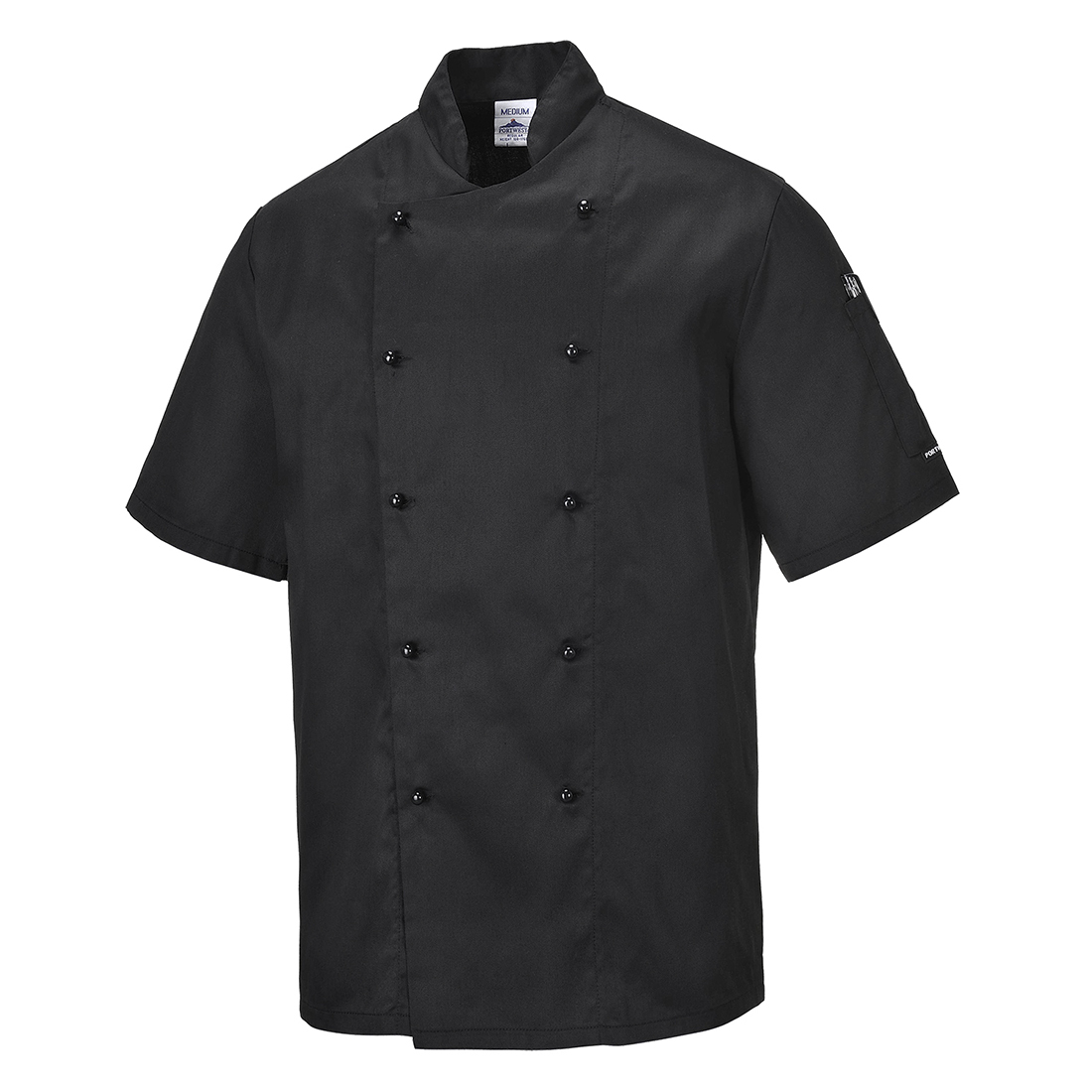 Kent Chefs Jacket Black L Regular