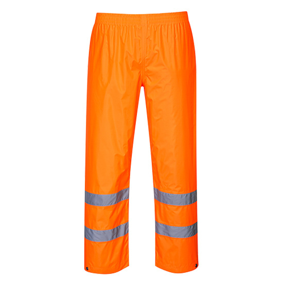 Hi-Vis Rain Trousers Orange 4XL Regular