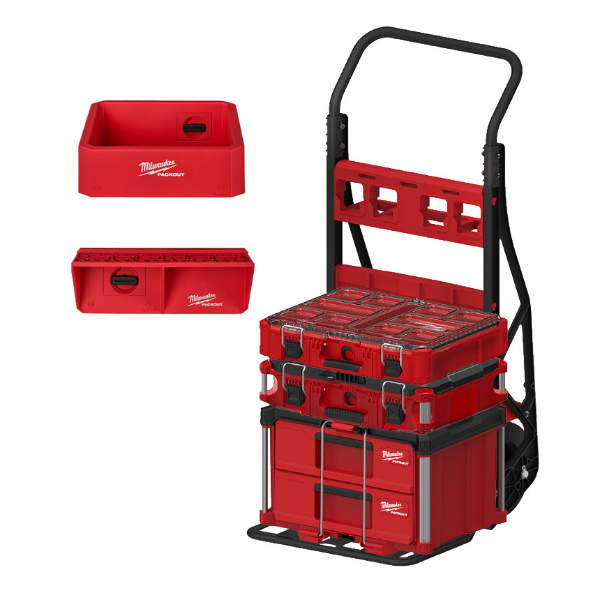 Milwaukee PACKOUT 11-Compartment Impact Resistant Portable Small