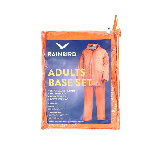 Rainbird Workwear Adults Base Set Small Fluro Orange