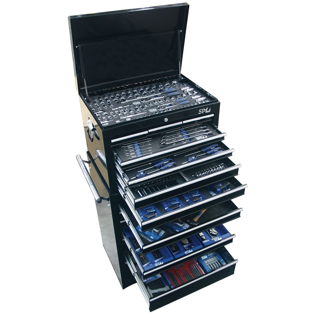 SP Tools Eva 307 Piece 15 Drawer Tool and Roller Cab Kit SP50105