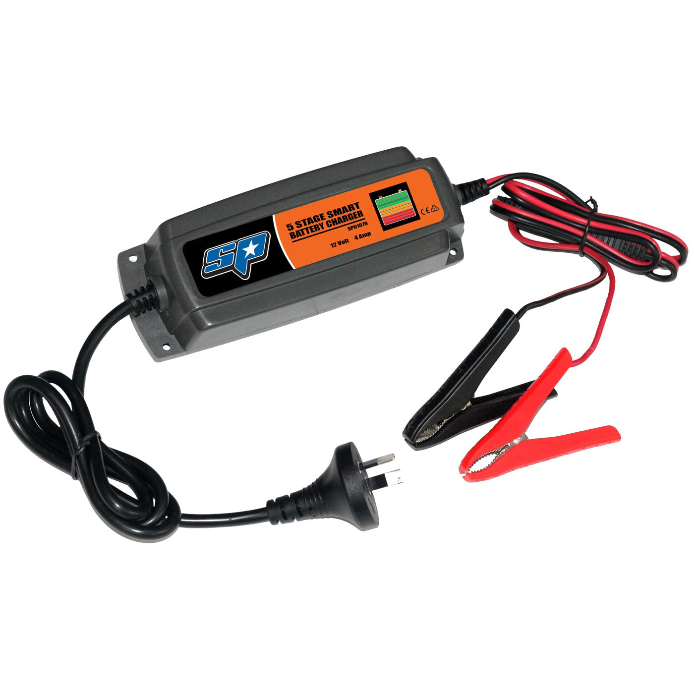 SP Tools 5 Stage 4 Amp Smart Battery Charger SP61076