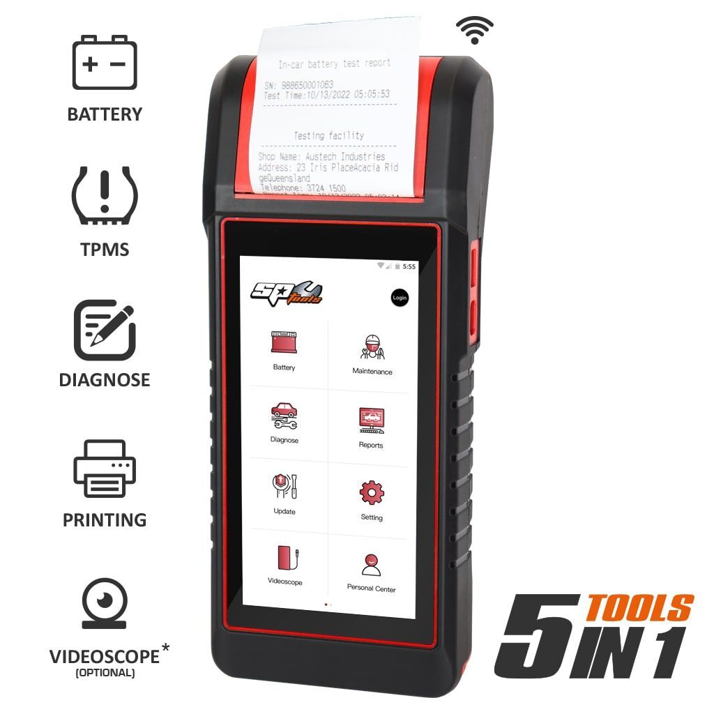 SP Tools  CAN OBDII/EOBD/JOBD Scanner Code Reader