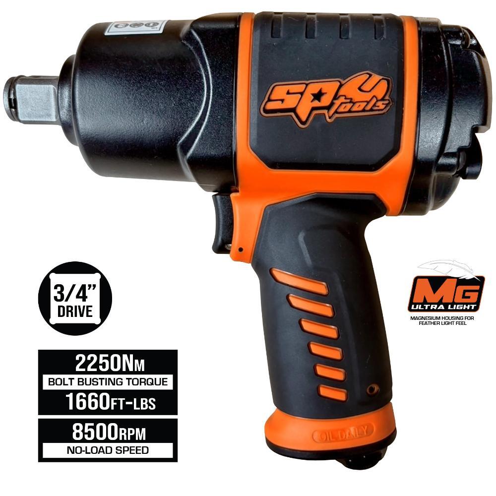 SP Tools 3 4 Dr 2250Nm Impact Wrench SP9850 tools