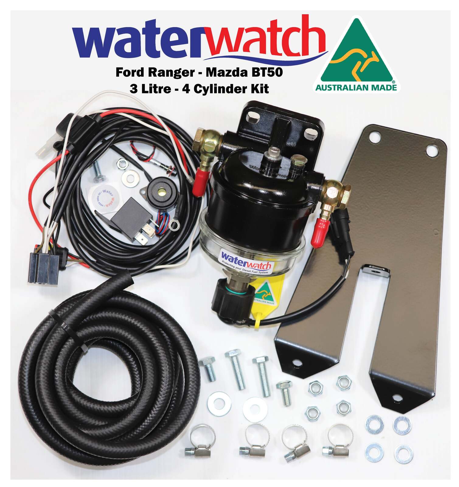 Diesel water watch ford ranger 3.0l - 4cyl.  protection against diesel fuel contamination damage