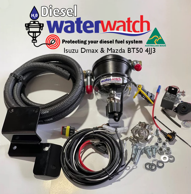 Diesel water watch for isuzu dmax/mazda bt50 4jj3 engine - protection against diesel fuel contamination damage