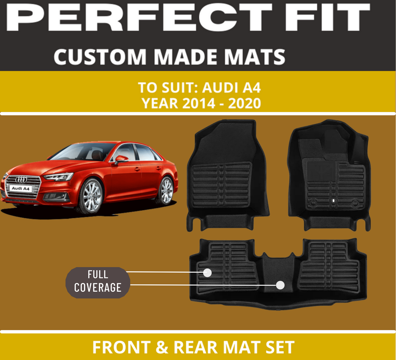 Custom Car Floor Mats for Audi A4