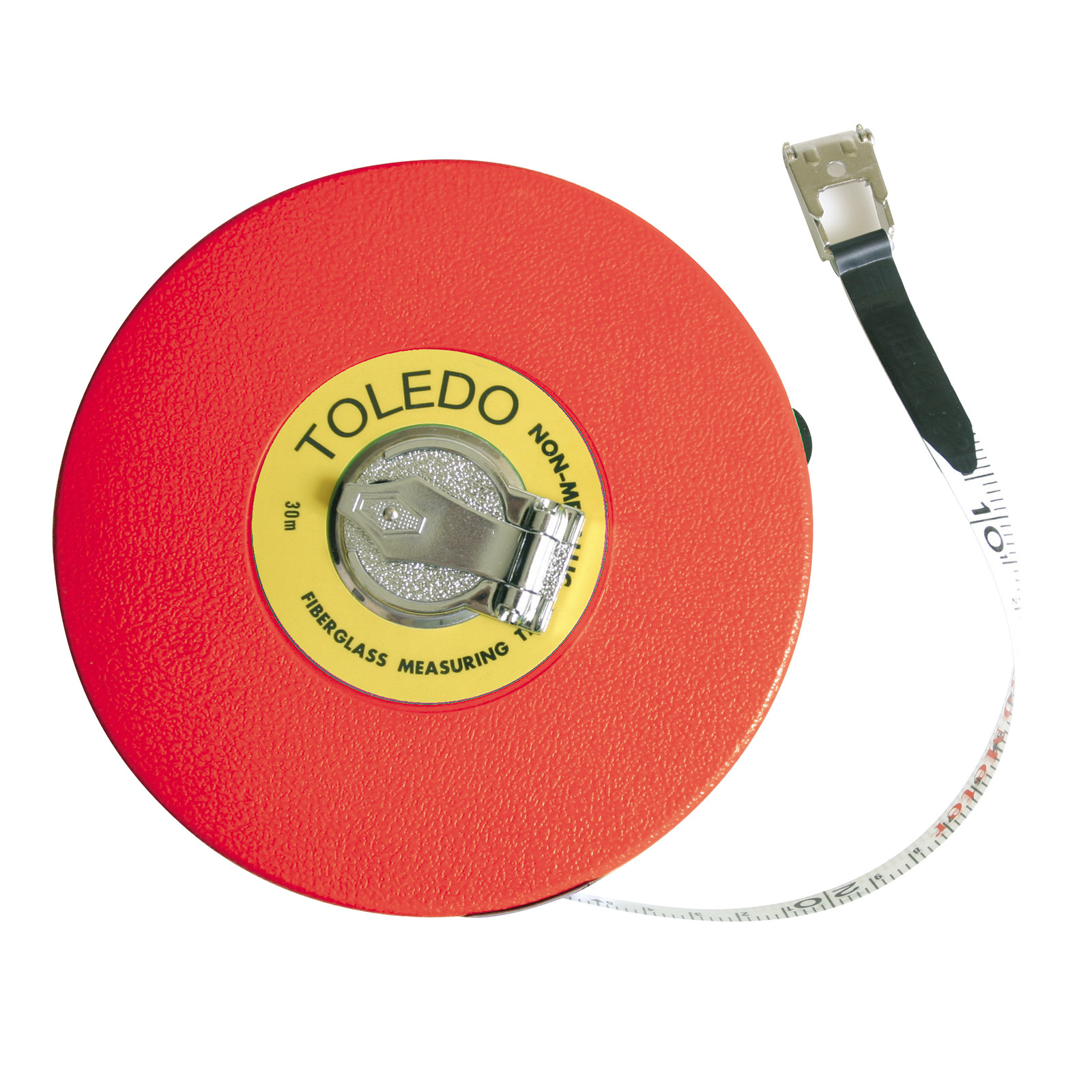 Toledo Fibreglass Measuring Tape Metric - 30m TF30M