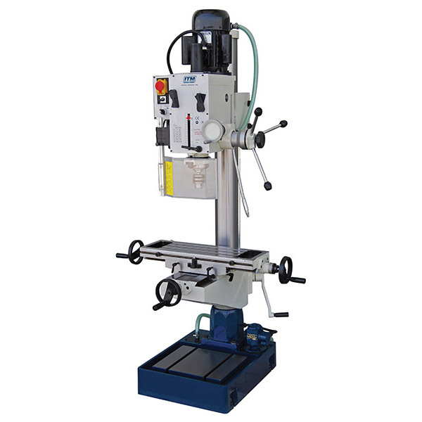 ITM 4mt 240V Single Phase Geared Head Mill Drill With Coolant