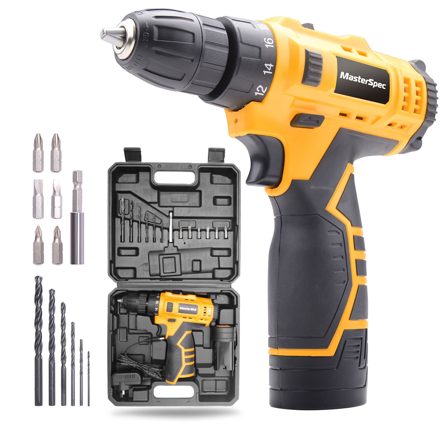 12V Cordless Drill (Without Battery and Charger)