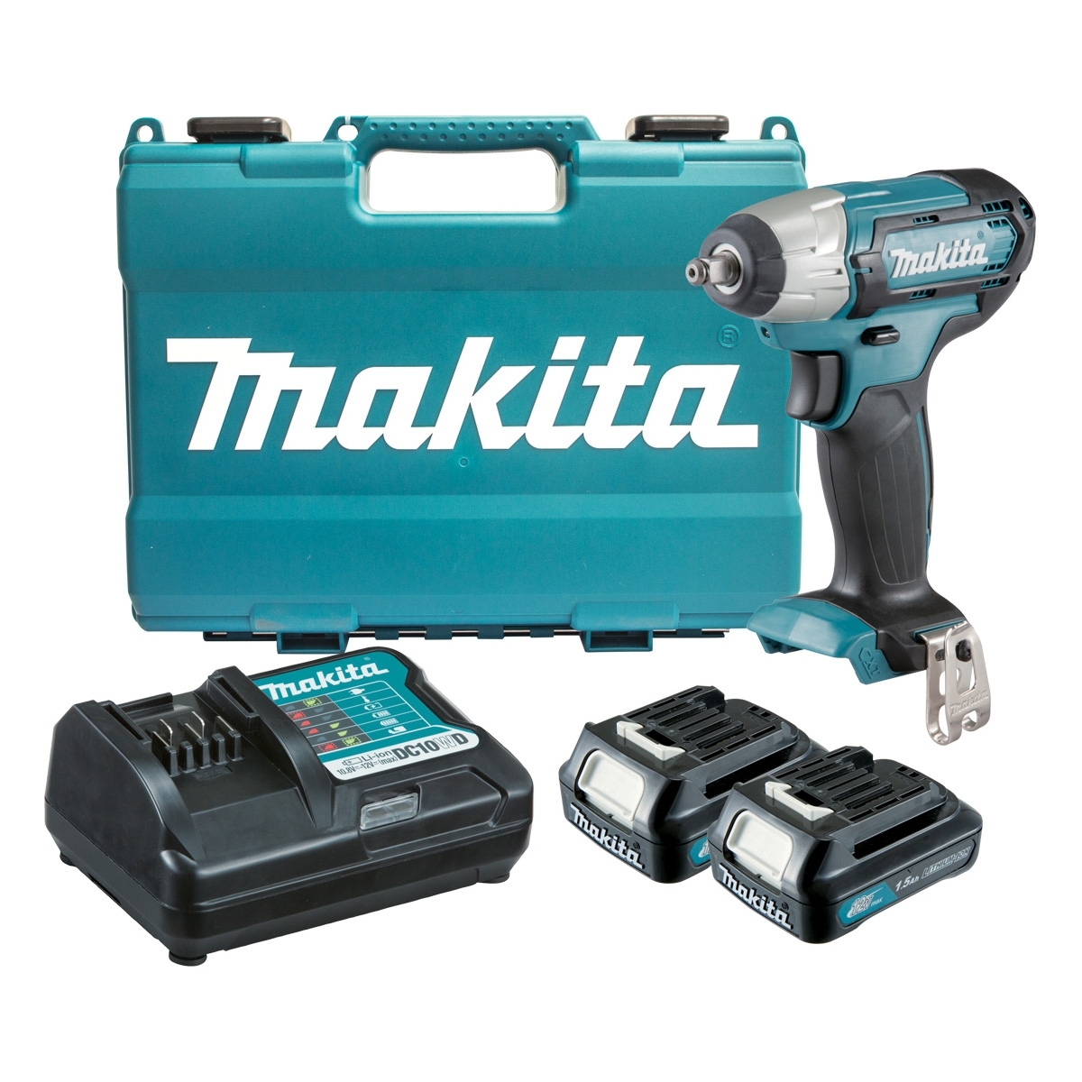 Makita 12V 3/8" Impact Wrench 1.5Ah Set TW140DWYE