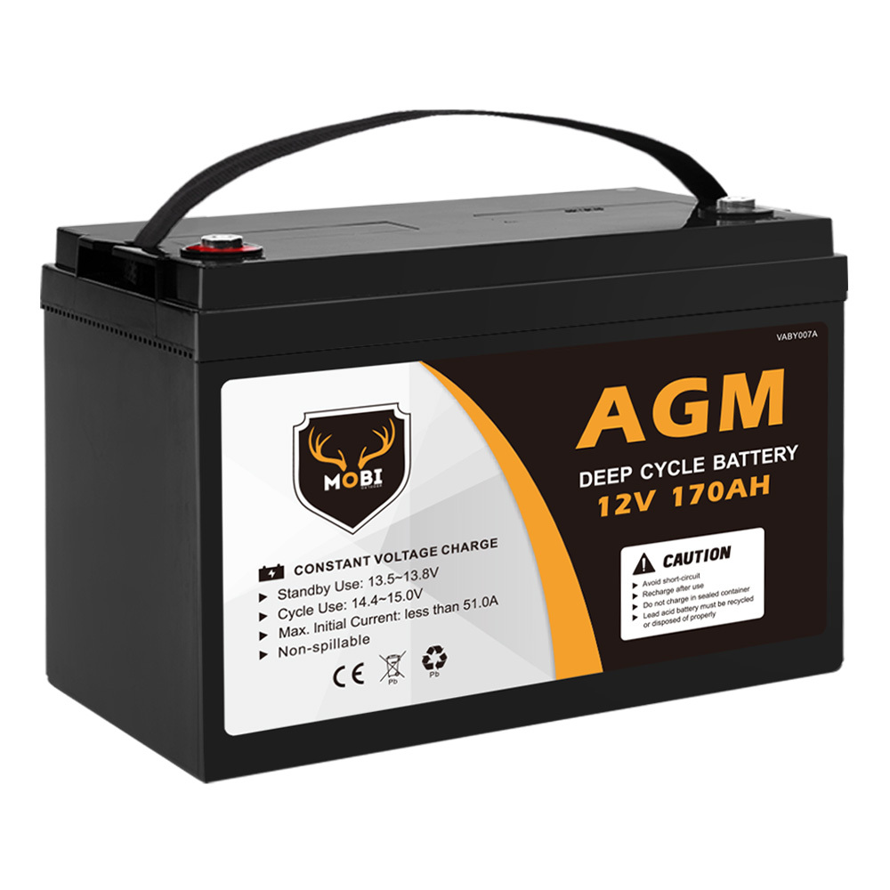 BATERÍA AGM 12V/170Ah Super Cycle (M8) - Fusión Energía Solar