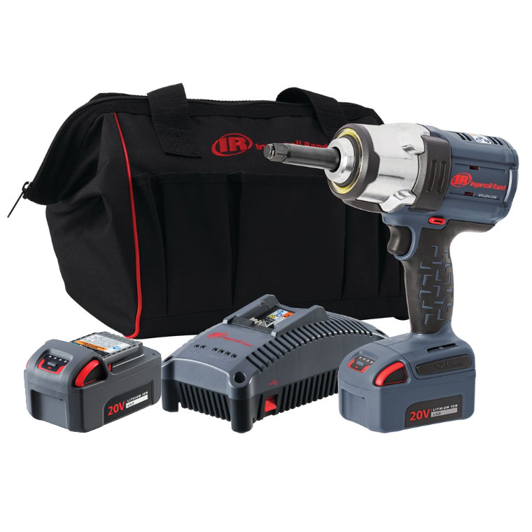 Ingersoll Rand 1/2" 20V High Torque Impact Wrench with 2" Anvil 5.0Ah Kit W7252-K22-AN