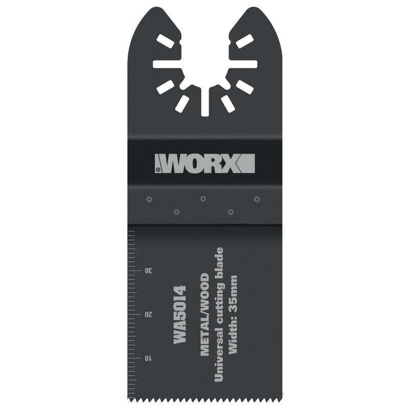 WORX WA5014 Sonicrafter 35mm Universal (Bi metal) end cut blade-Universal interface (Single blade)