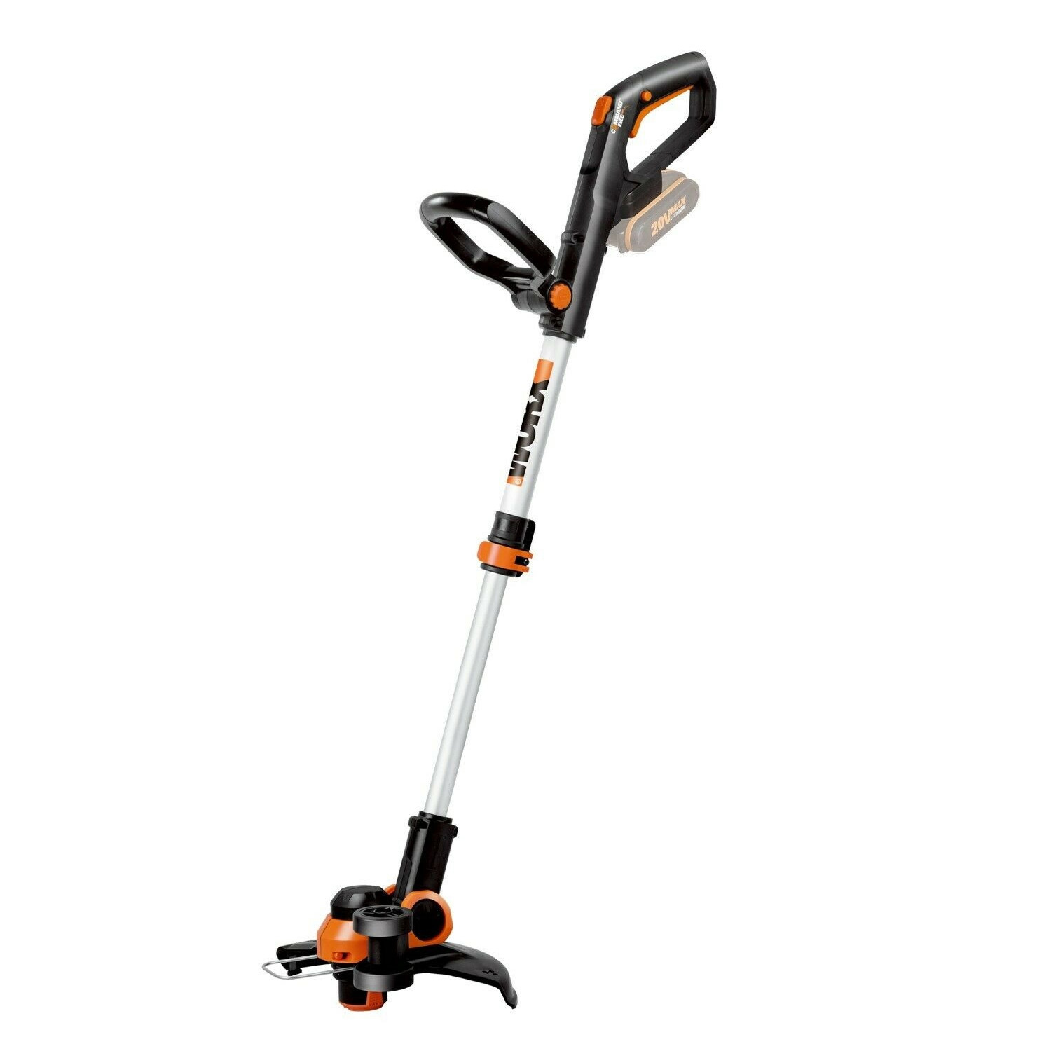 WORX 20V 2-in-1 Line/Grass Trimmer & Edger, with command feed, Tool only