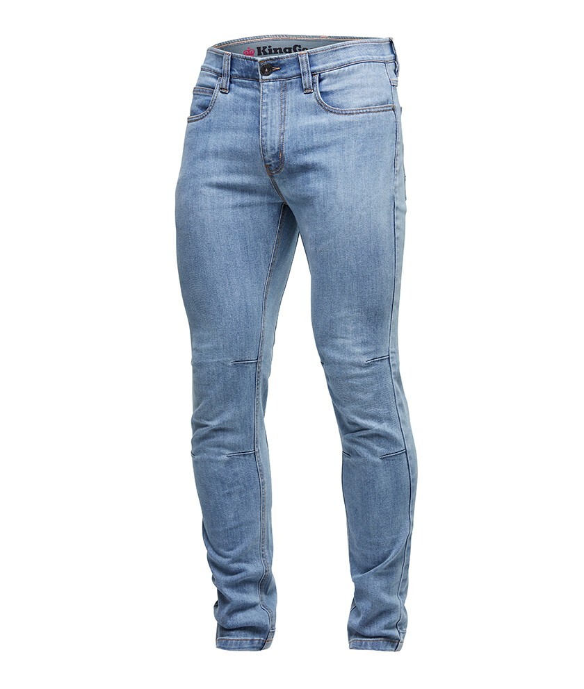 KingGee Mens Urban Coolmax Denim Jeans Colour Vintage Size 92R | tools.com