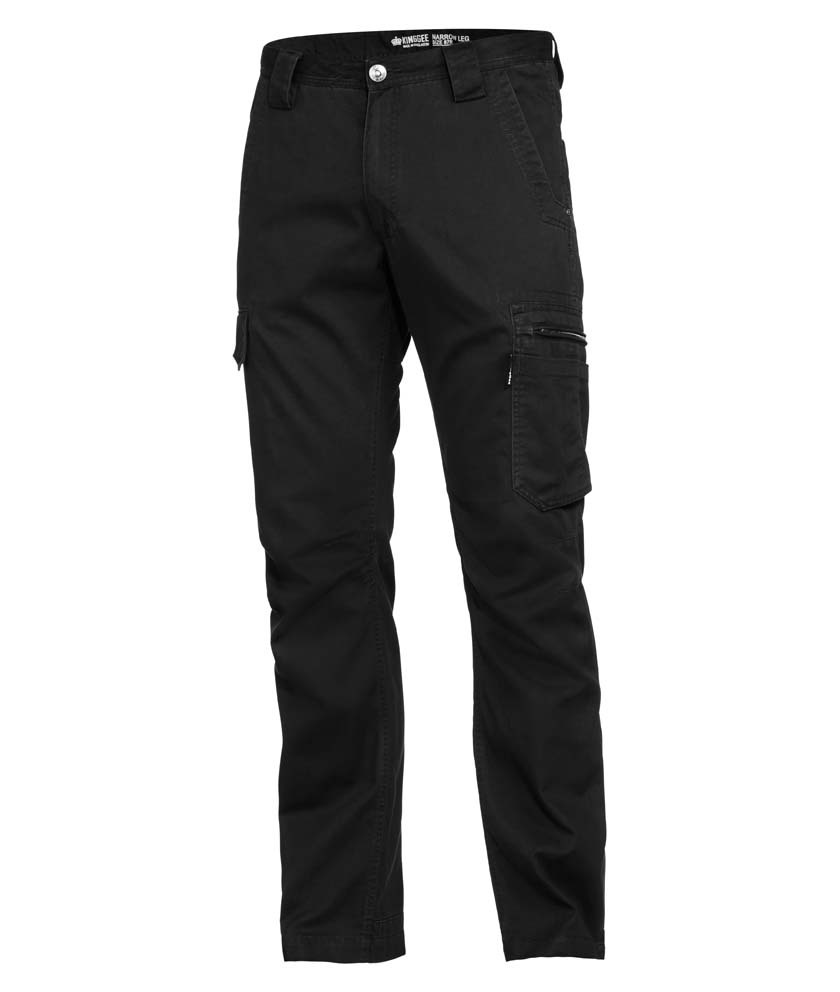 KingGee Mens Summer Tradie Pants  Colour Black Size 67R