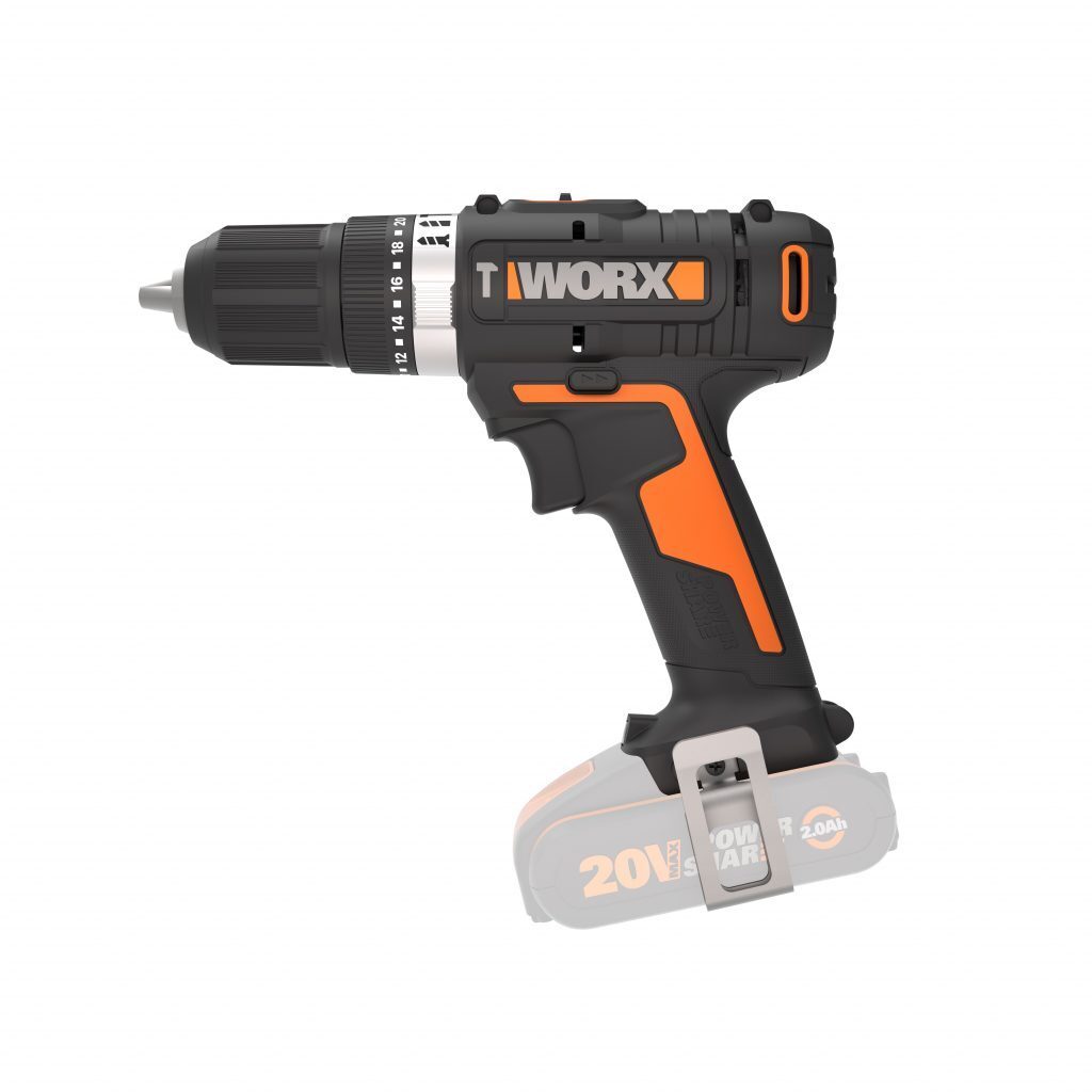 20V Brushless Cordless Impact Drill, 13mm