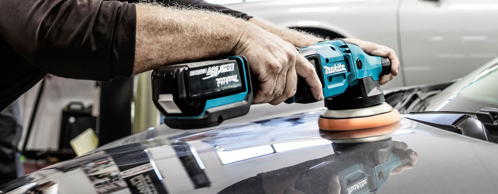 Makita power tools for car cleaning