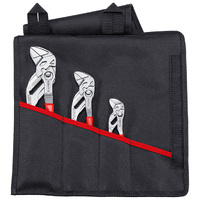 Knipex 3 Piece Pliers Wrench Set Tool Roll 001955S6