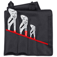Knipex 3 Piece Pliers Wrench Set Tool Roll 001955S7