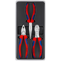 Knipex 3 Piece Chrome Plier & Cutter Set 002011V01