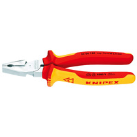 Knipex 225mm 1000V High Leverage Comb Pliers 0206225