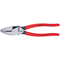 Knipex 240mm Linesman Plier W Grip Zone 0911240SB