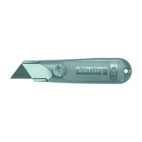 Sterling Ultra-Lap Silver Fixed Knife w/Thumlock 102-2S