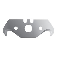 Sterling Hooked Blade with Centre Hole (x10) 104-063