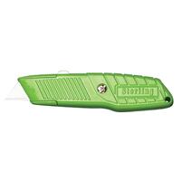 Sterling Ultra Grip Retractable Lime Green Knife 115-2L