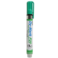 Dy-Mark 2mm/4mm Green Paint Marker P20 Medium Bullet Tip (12 Pack) 12072004