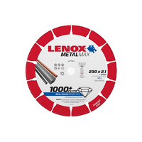 Lenox 230mm x22.2x2.1 Metalmax Cutting Blade Diamond Edge 1985496